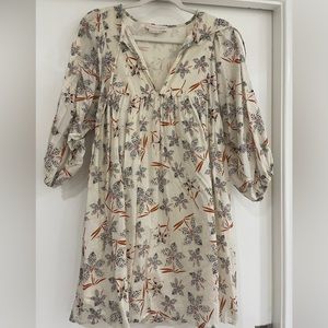 Mini Boho dress-Anthropologie-M